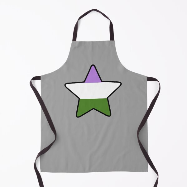 Item preview, Genderqueer Pride Star (updated) designed and sold by SimplyPride.