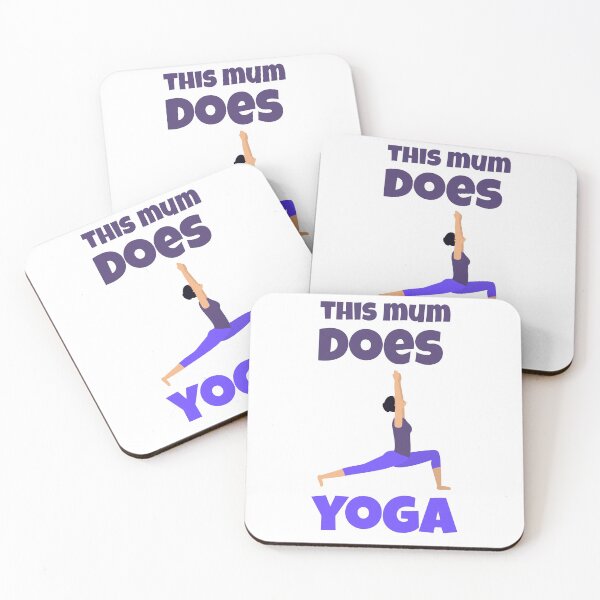 Item preview, This Mum Does Yoga designed and sold by mum-of-two.