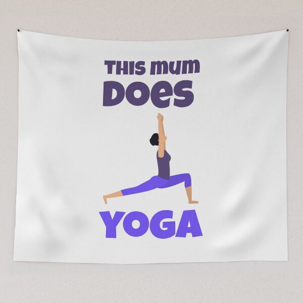 Item preview, This Mum Does Yoga designed and sold by mum-of-two.