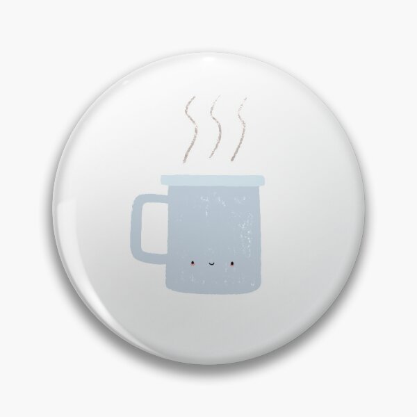 Item preview, Blue mug with hot drink designed and sold by dariellene.