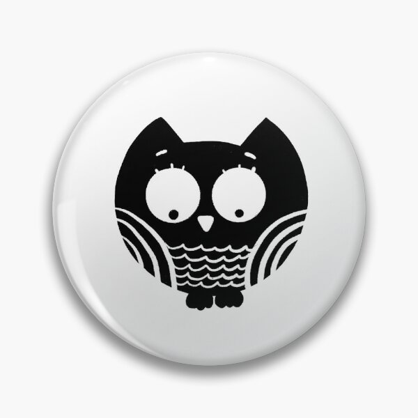 Item preview, Black and white owl designed and sold by KateCrafts.