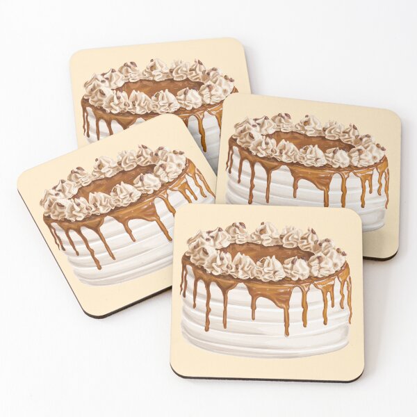Item preview, Creamy Caramel Cake designed and sold by Alicia Chee.