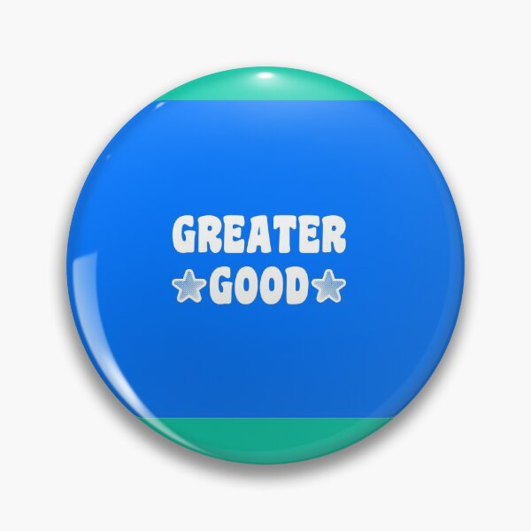 Item preview, Greater Good Face Mask - Blue Greater Good designed and sold by ravishdesigns.