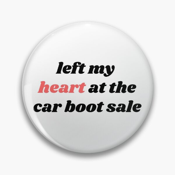 Item preview, Left My Heart At The Car Boot Sale designed and sold by isobelcough.