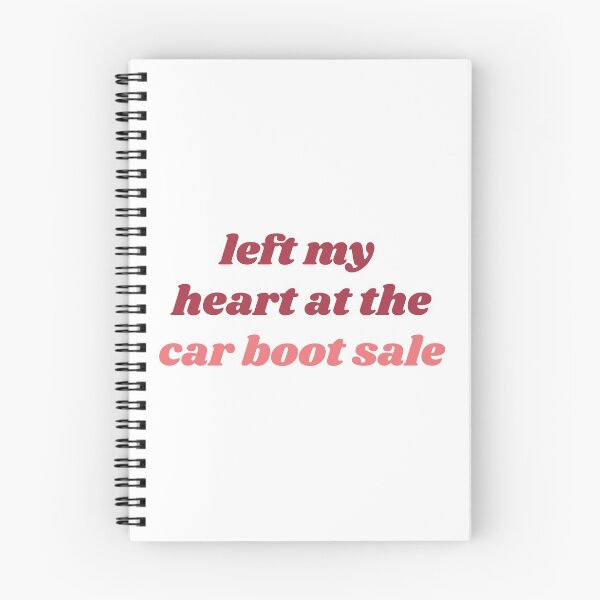 Item preview, Left My Heart At The Car Boot Sale designed and sold by isobelcough.