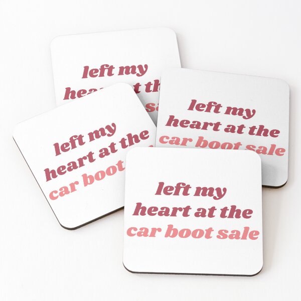 Item preview, Left My Heart At The Car Boot Sale designed and sold by isobelcough.