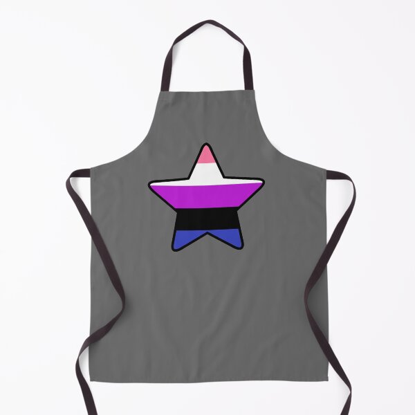 Item preview, Genderfluid Pride Star (updated) designed and sold by SimplyPride.