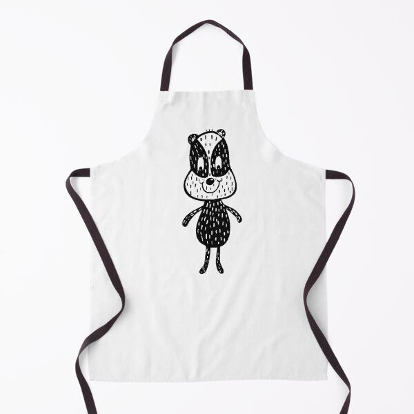 Item preview, Black and white badger designed and sold by KateCrafts.
