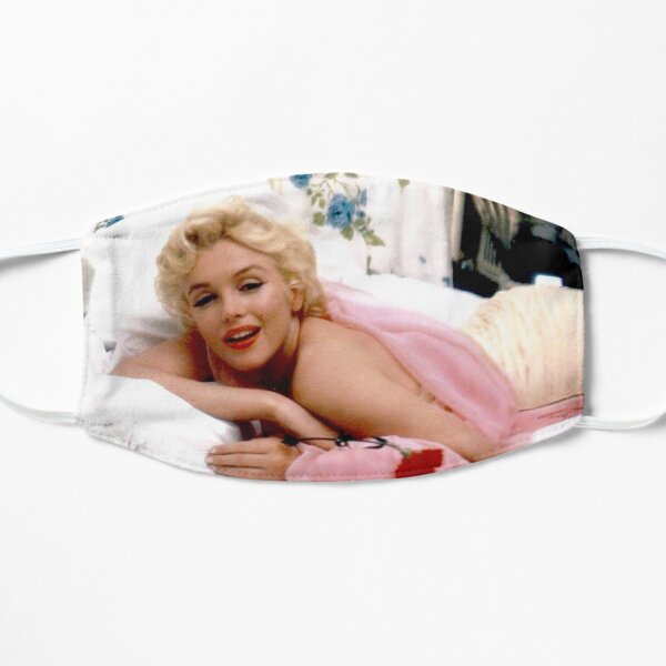MARILYN : Vintage 1950 in Bed Print Flat Mask