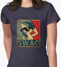 Rainbow Dash Swag Women's Fitted T-Shirt