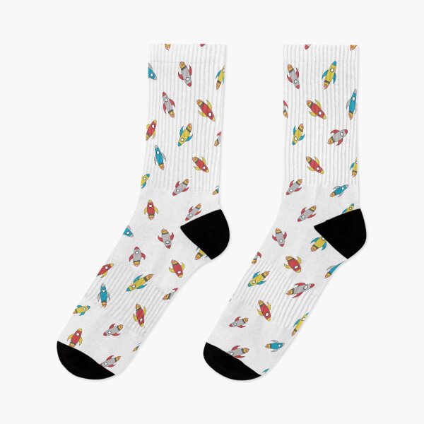 Item preview, Rockets on White designed and sold by rianfee.