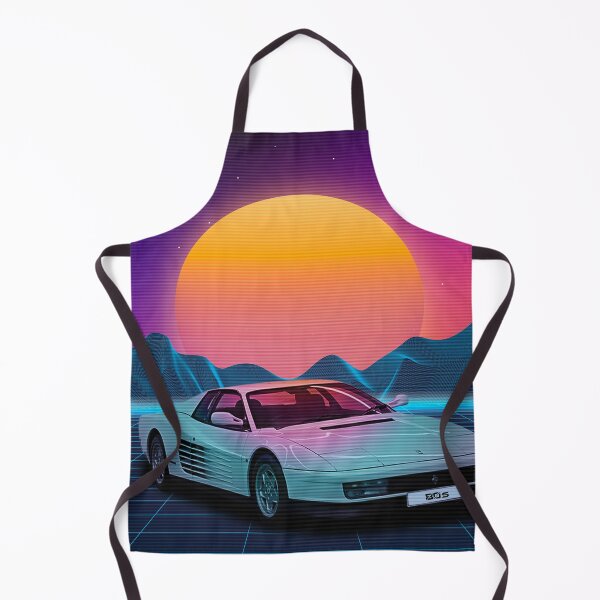 Item preview, Testarossa Synthwave Car designed and sold by yaekus.