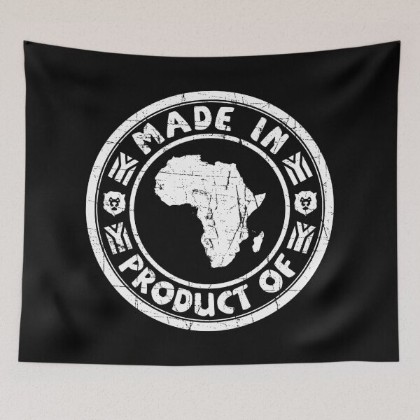 Item preview, Simply Saffa - Made in / Product of Africa (White design) designed and sold by Simply Saffa.