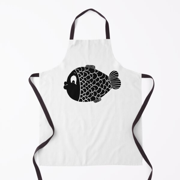 Item preview, Black and white fish designed and sold by KateCrafts.