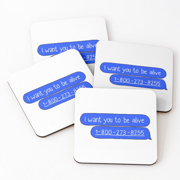Item preview, I Want You To Be Alive Messages designed and sold by Ashleigh Does Art Stuff.