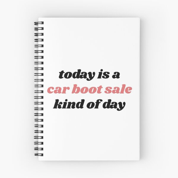 Item preview, Today Is A Car Boot Sale Kind Of Day designed and sold by isobelcough.
