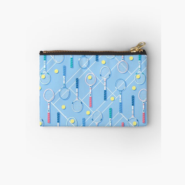 Item preview, Retro Tennis Racquets Collection on Blue Court designed and sold by Gabriela Simon.