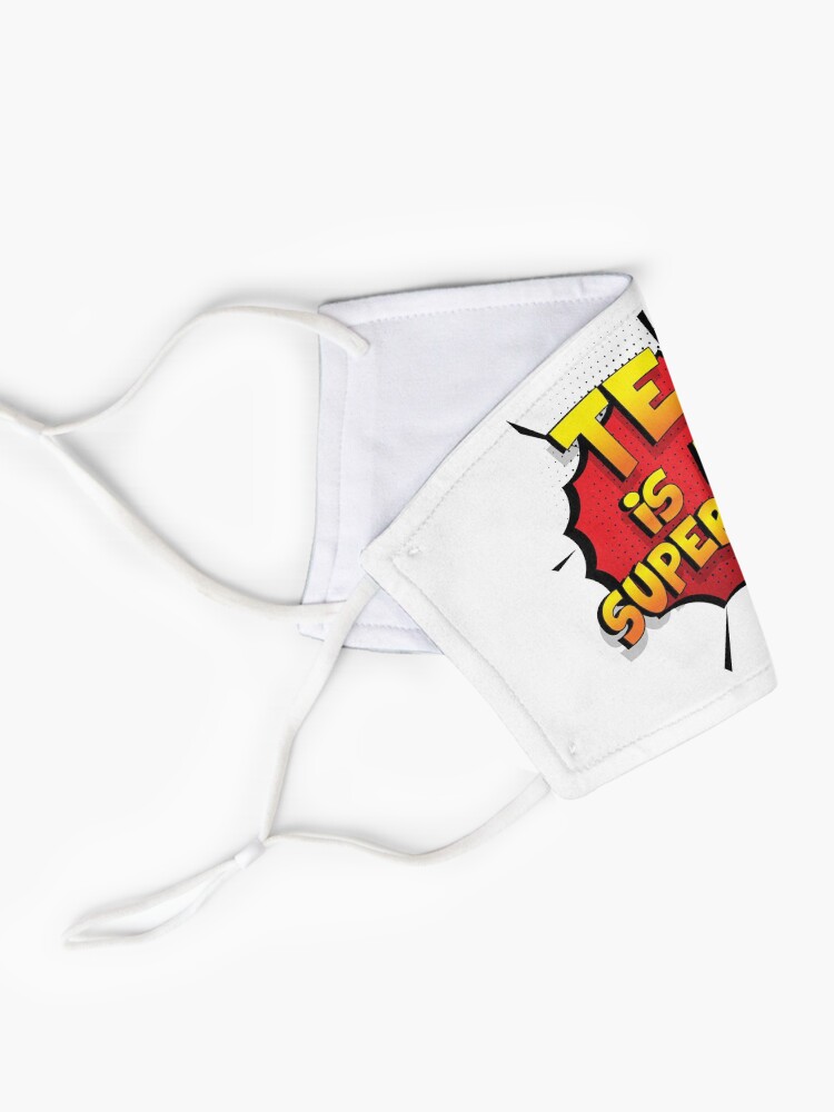 Alternative Ansicht von Tea ist mein Superpower Lustiges Tea Designgeschenk Maske