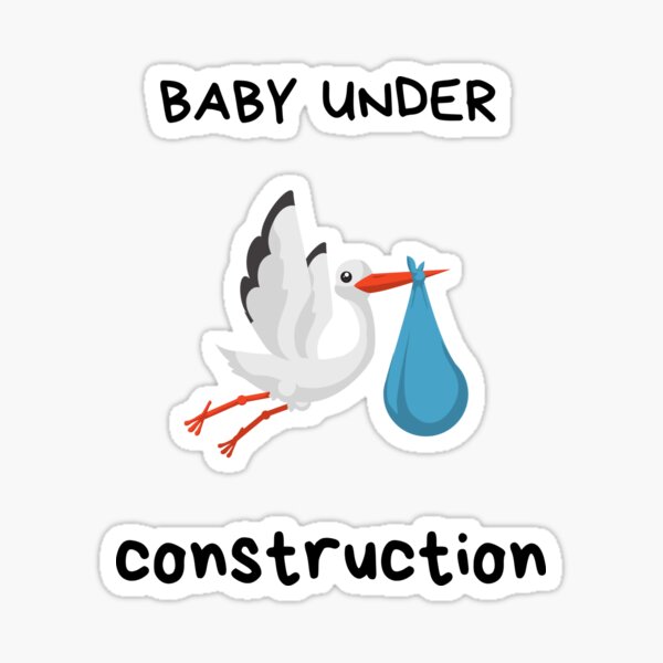 Item preview, Baby Under Construction  designed and sold by MacjarrGems.