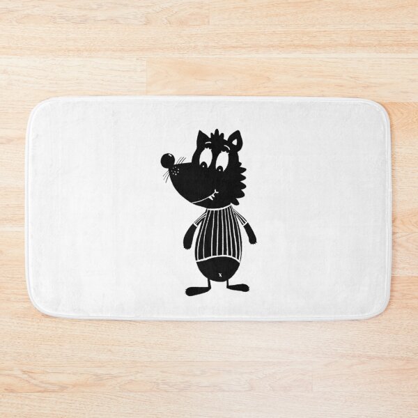 Item preview, Black and white wolf designed and sold by KateCrafts.