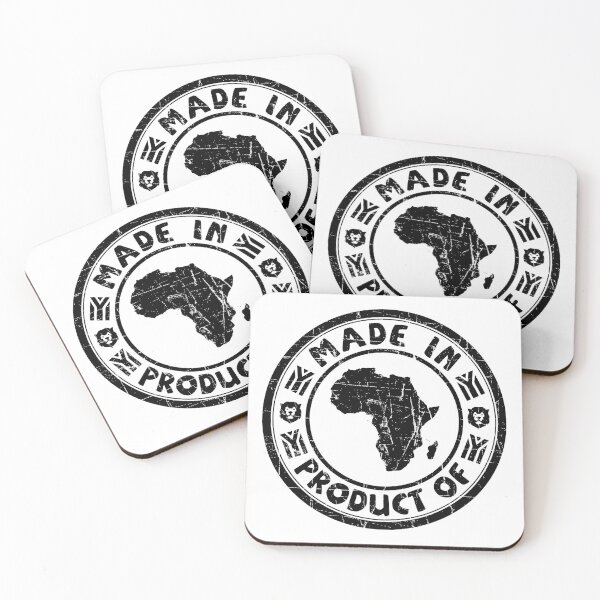 Item preview, Simply Saffa - Made in / Product of Africa (Black design) designed and sold by Simply Saffa.