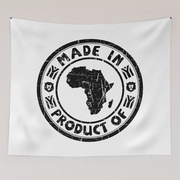 Item preview, Simply Saffa - Made in / Product of Africa (Black design) designed and sold by Simply Saffa.