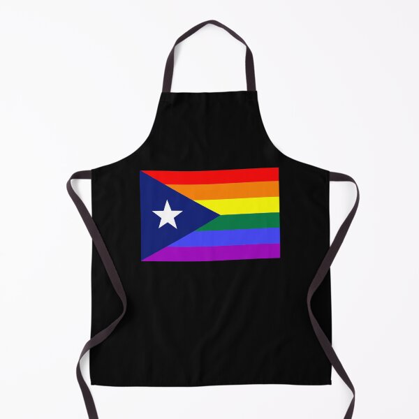 Item preview, Puerto Rican Rainbow Pride Flag designed and sold by SimplyPride.