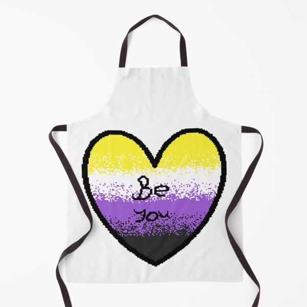 Item preview, non binary flag heart be you designed and sold by pokemon99883.