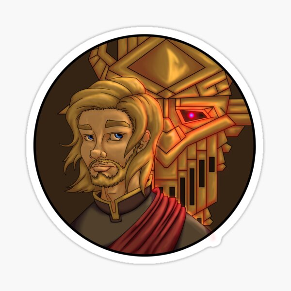Lucien & Dumzbthar Sticker