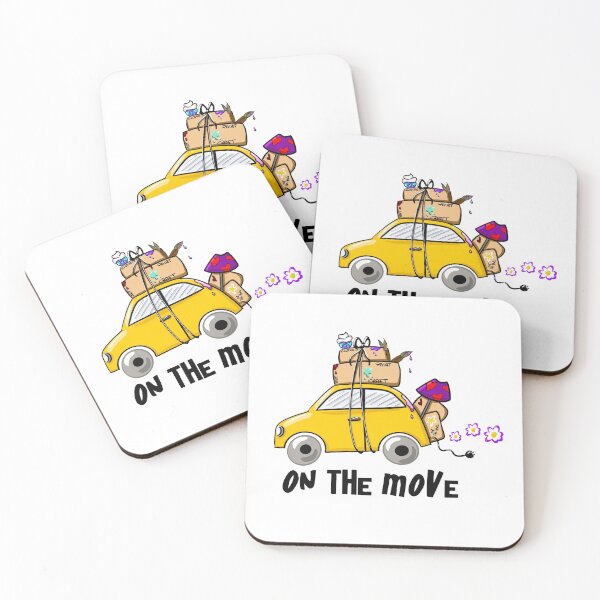 Item preview, On the move with my fiat 500 designed and sold by lovingkakeart.