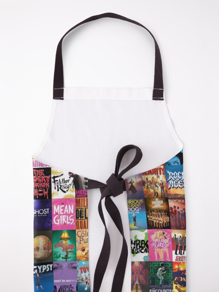 "Broadway Theater" Apron for Sale by MontageMadness Redbubble