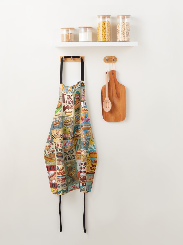 Alternate view of Hot Dogs Apron