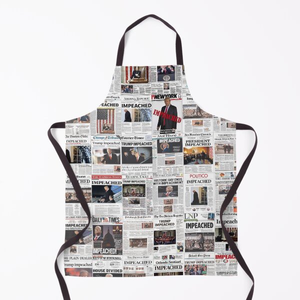 Item preview, Trump Impeached Headlines designed and sold by Montage-Madness.