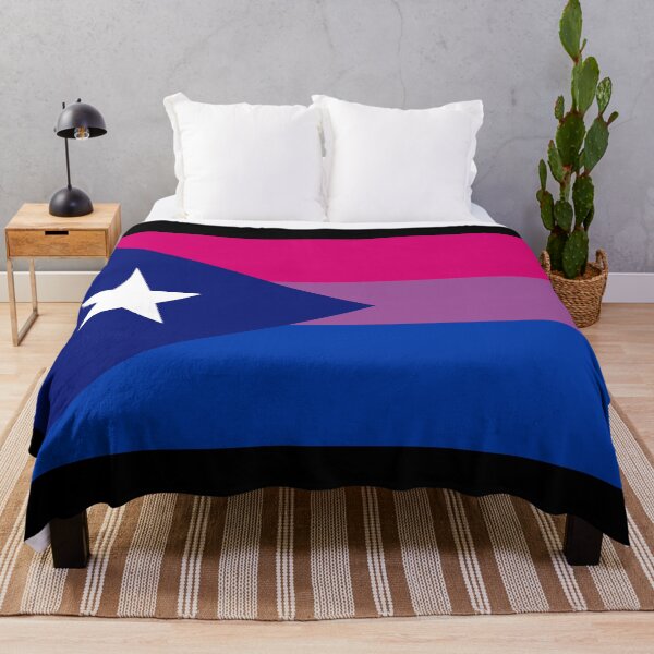 Item preview, Puerto Rican Bi Pride Flag designed and sold by SimplyPride.