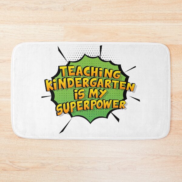 Item preview, Teaching Kindergarten es mi superpoder dise�o divertido Teaching Kindergarten regalo designed and sold by Custom365.