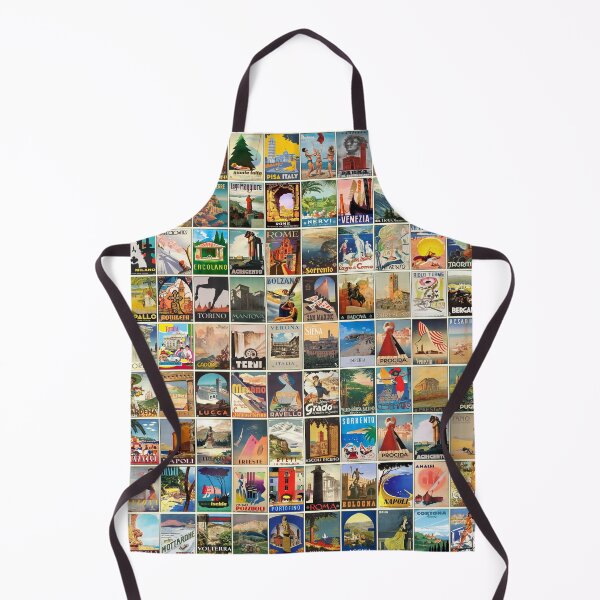 Item preview, Italy Travel Posters designed and sold by Montage-Madness.