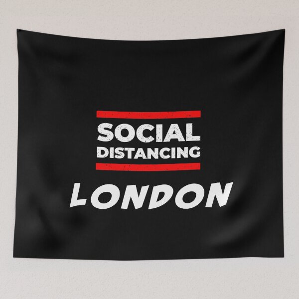Item preview, Social Distancing: London, UK designed and sold by ThommyBLN.