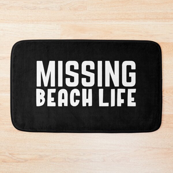 Item preview, Beach life missing designed and sold by bumperapparels.