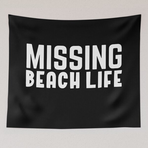 Item preview, Beach life missing designed and sold by bumperapparels.