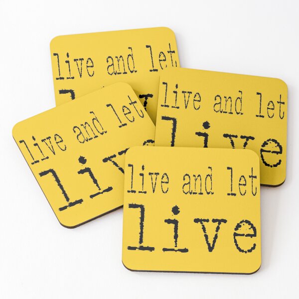Item preview, live and let live designed and sold by ocorvo.