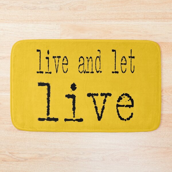 Item preview, live and let live designed and sold by ocorvo.