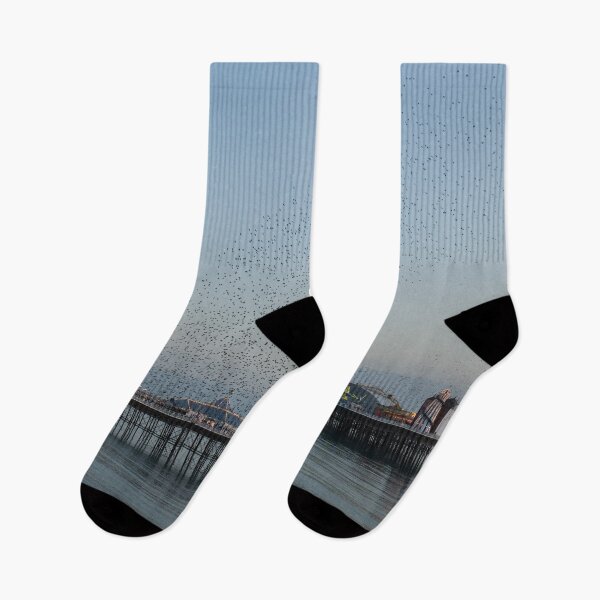 Item preview, Starling Murmuration over Brighton Pier designed and sold by Sue Robinson.