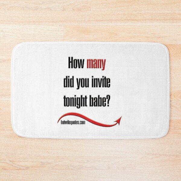 Item preview, ¿A cuántos invitaste esta noche bebé? designed and sold by hotwifequotes.