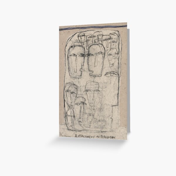 Attachment to Perception Greeting Card