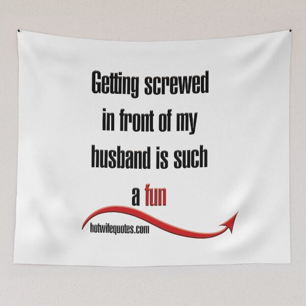 Item preview, Getting screwed in front of my husband is such a fun designed and sold by hotwifequotes.