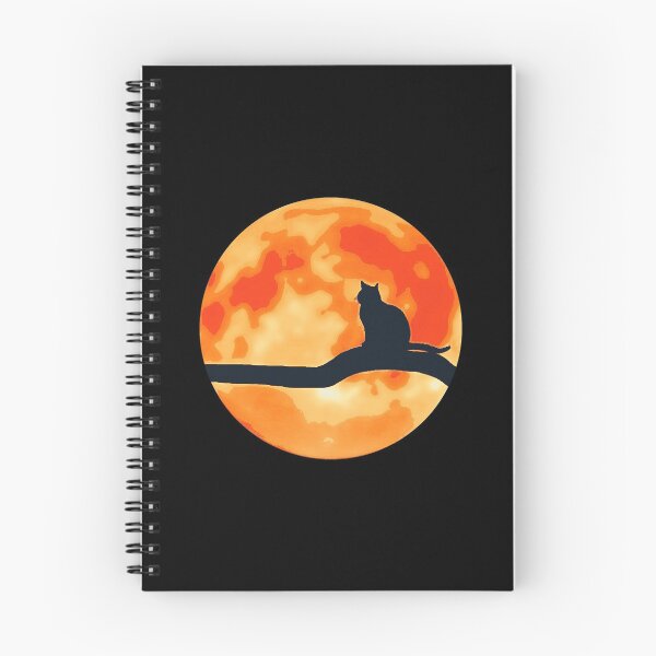 Item preview, Simple Retro Sunset Cat : Vintage Illustration Shadowed Landscape designed and sold by Medmac's Designs.