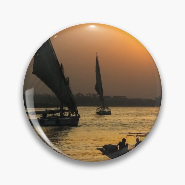 Item preview, Sunset and Felucca on the Nile at Cairo designed and sold by Tom Carpenter.