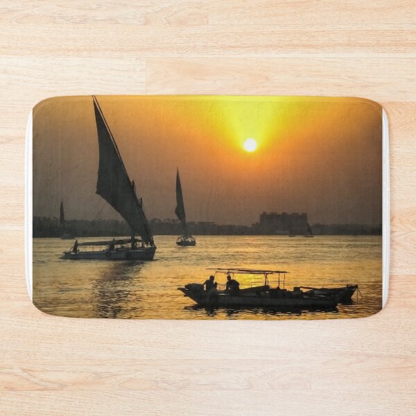 Item preview, Sunset and Felucca on the Nile at Cairo designed and sold by Tom Carpenter.