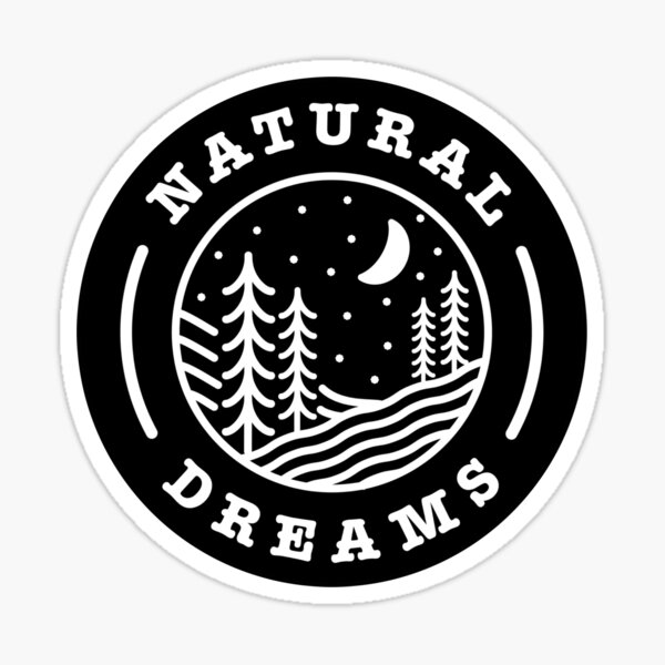 Natural dreams Sticker