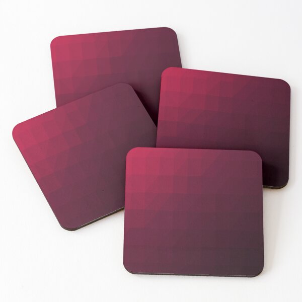 Item preview, Dark red gradient geometric abstract pattern designed and sold by likebakerdo.